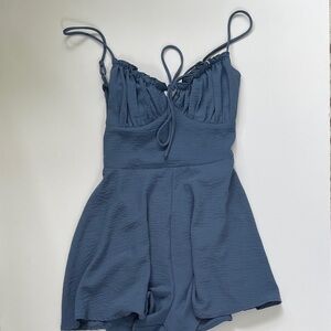Blue Romper